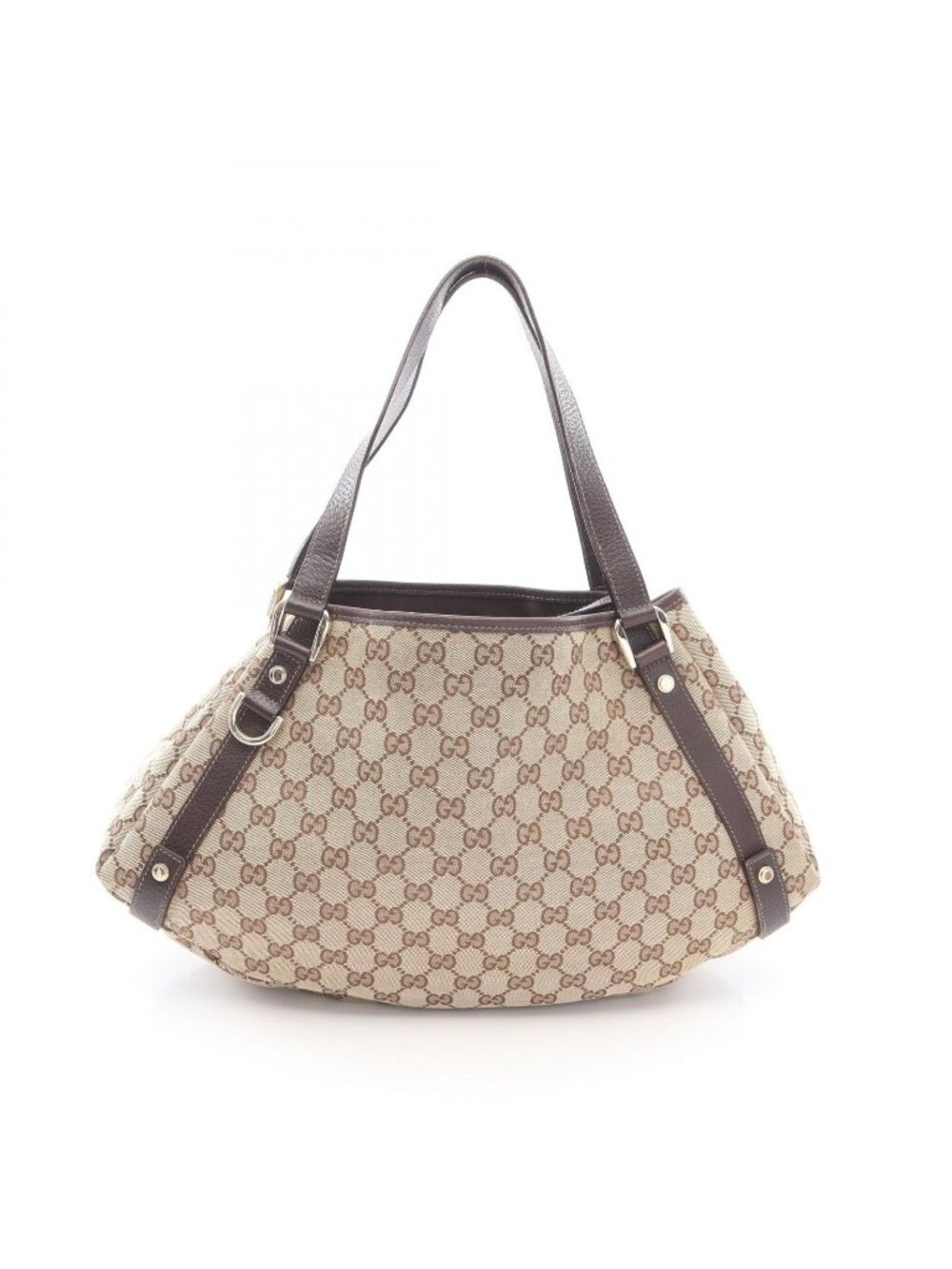 Gucci Shoulder Bag Abbey GG Canvas Beige